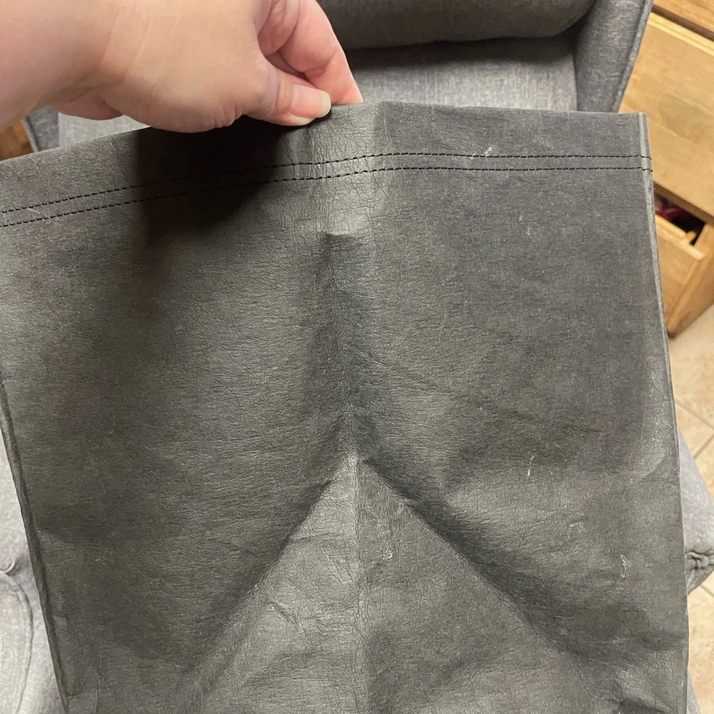 Hearth & Hand by Magnolia Recycled Paper Reusable Oversized Collapsible Tote Bin